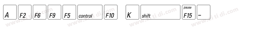 Alpsoft Key字体转换